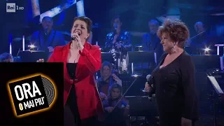 Barbara Cola e Orietta Berti cantano "Quando l'amore diventa poesia" - Ora o mai più 19/01/2019