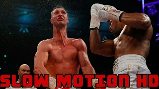 Super Slow-Mo HD! Anthony Joshua's Devastating Uppercut to Klitschko