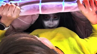 이불속에 귀신이? 조이퐁의 무서운 귀신 그림 공포의 이불속 귀신 이야기 Scary Ghost under the Covers