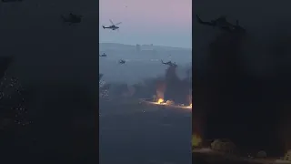 Arma footage - Intense helicopter #attack #intense #apache  #war #shorts #ukraine #russia #military