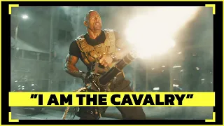 MiniGun Scene — Hobbs vs Helicopter | Furious 7