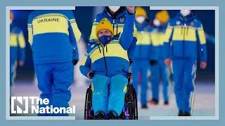 Ukrainian athletes receive round of applause as Beijing Paralympic Games begin