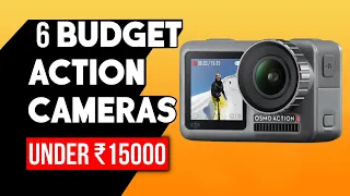 Top 6 Best Budget 4K Action Cameras Under 15000 RS 🔥 2020 | Best Small Camera for Vlogging | SJCAM