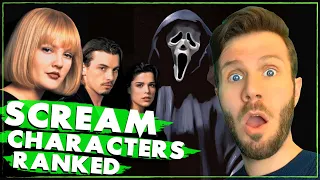 SCREAM CHARACTERS RANKED | All 12 Characters from Scream (1996) Ranked - Contains Scream TV SPOILERS