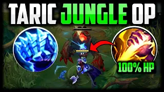 How to play TARIC JUNGLE & CARRY (FULL HP CLEARS👌) - League of Legends Season 13