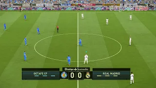 Getafe vs Real Madrid - La Liga 22/23 - PES eFootball 21 Gameplay