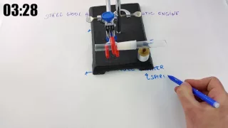 DIY Steel wool thermoacoustic engine