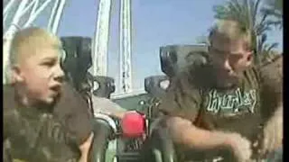 Cable Snaps On Roller Coaster Ride Injuring Two (WITH SOUND)