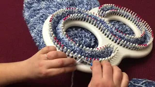 How To Loom Knit a Blanket Or Afghan In a Cable Knit Pattern
