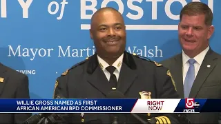 William Gross becomes first person of color to be named Boston's top cop
