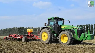 John Deere 8R 370 - Horsch Terrano 5.4 GX - Preparazione terreno