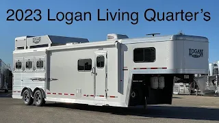 2023 Logan Coach Select 812 3 Horse Living Quarter - 5N220702