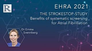 EHRA 2021: The STROKESTOP-Study
