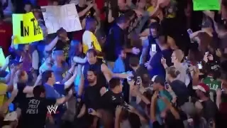 The Shield last Entrance together