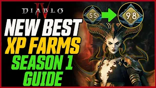 33 Million XP An Hour! Best XP Farms For Every Level! Diablo 4 Season 1 Leveling Guide