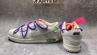 Nike Dunk Low Off White Lot 15 REAL or FAKE ?