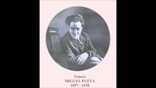 Tenore MIGUEL FLETA - Sadko "Canción del mercader indio" (In spagnolo) - 1931