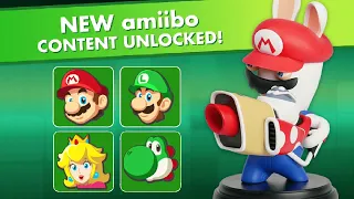 Mario + Rabbids Kingdom Battle - All Amiibo Unlocks