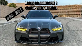 A MUST DO MOD ON THE G80 M3!! ( LOOKS INSANE!!)