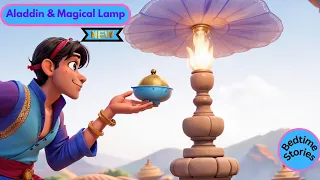 Aladdin & Magical Lamp | Kids Bedtime Story Read Aloud | Fairy Tales English | Moral Story Time