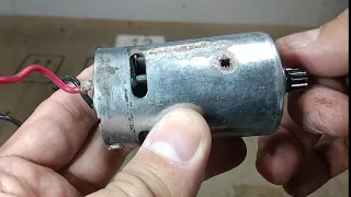 RS550 12V DC Motor Restoration