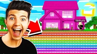 5 FUNNY MINECRAFT PRANKS on GIRLS! (Husband vs Wife Minecraft House Troll)