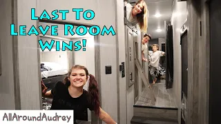 Last To Leave Their Room In RV Trailer Wins