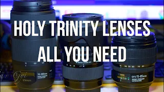 THE BUDGET HOLY TRINITY LENSES | ALL YOU NEED ARE THE 3 LENSES | EVERY PHOTOGRAPHER NEEDS