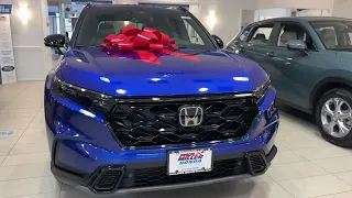 Step Inside The 2024 Honda CR-V Hybrid with Paul Miller Honda Of West Caldwell