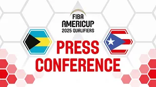 Bahamas v Puerto Rico - Press Conference - FIBA AmeriCup 2025 Qualifiers