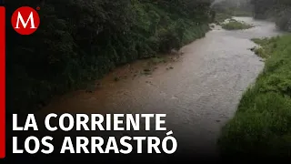 Localizan cuerpo de mujer que fue arrastrada por el río Coatán en Tapachula; aún buscan a menor