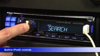 Alpine CDE-123 CD Receiver Display and Controls Demo | Crutchfield Video