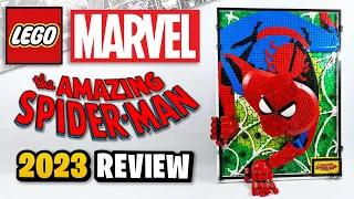 LEGO Marvel the Amazing Spider-Man Art (31209) - 2023 Set Review & Designer Interview