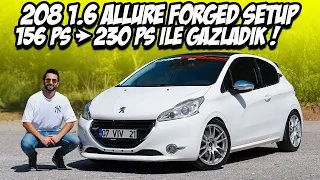 230 HP Peugeot 208 1.6 THP Allure / Modifiyeli Forged Motor / Gazladık / Kronik Sorun / Tüketim