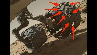 Curiosity Rover Wheels Damaged Getting Wrose HD