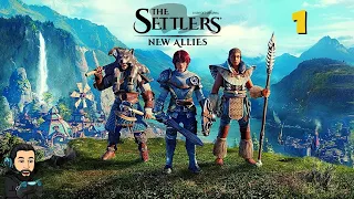 THE SETTLERS NEW ALLIES Campaign Gameplay - Part 1 [no commentary]