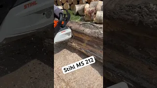 Stihl MS 212 #motorsäge #kettensäge #wood #brennholz #chainsaw #stihl #chainsawstihl #woodworking
