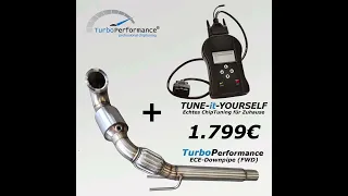 🚨 Unsere Komplettpakete "TurboPerformance ECE-Downpipe + TUNE-it-YOURSELF Chiptuning" sind da 🚨😎