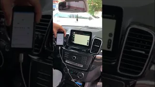 GLS, GLE 166 - Apple CarPlay на штатный монитор с сохранением оригинальных опций