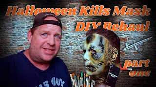 Halloween Kills Mask - Trick or Treat Studios - DIY Rehaul Tutorial at The Bar Downstairs - Part One
