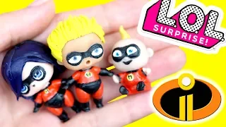 Children LOL The Incredibles 2 - Cartoon 2018 | Custom dolls LOL surprise OOAK DIY