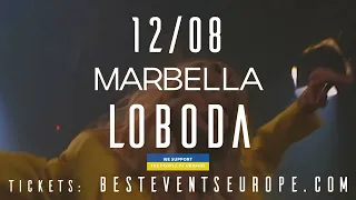 Концерт 12 августа 2023 года LOBODA MARBELLA