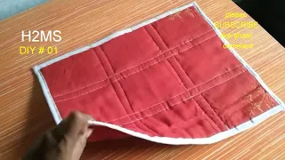 How to make simple 2 ragrug ideas l tablemats,doormats,carpets ,interior decor mats l homedecor idea