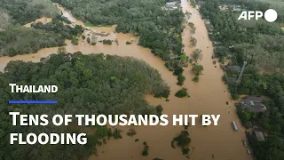 Tens of thousands hit by southern Thailand flooding | AFP