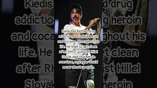 How ANTHONY KIEDIS overcame drug addiction | #shorts #redhotchilipeppers