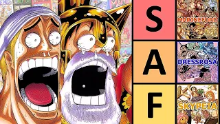 I'm Ranking Every Single ONE PIECE Arc (Tier List)