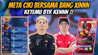 3 Game Bersama BANG XINNN !! Gameplay Party Top Global Meta Ciki Ketemu BTR KENNN !!