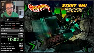 Hot Wheels: Turbo Racing Speedrun - Any% in 38:30 (N64 WR)