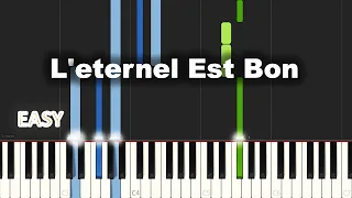 Dena Mwana - L'Eternel est Bon | EASY PIANO TUTORIAL BY Extreme Midi