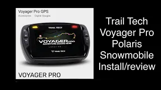 Trail Tech Voyager Pro Polaris snowmobile